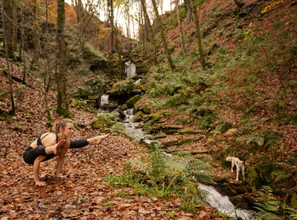 Yoga and vegan food week end in the north Yorkshire Moors