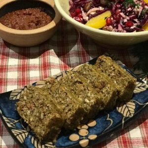 Vegan nut roast