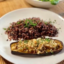 Aubergines a la Bordelaise