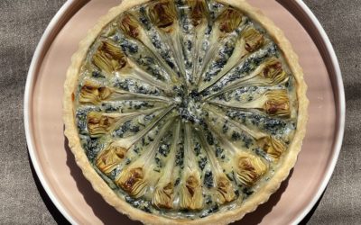 Artichoke and Chard Tart